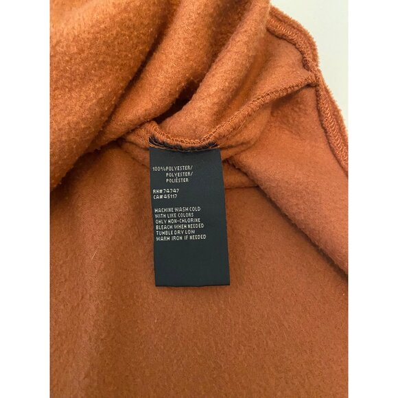 RedHead Mens  Rust Orange Fleece Button-Up Shirt With Pockets 2XL - Picture 4 of 9